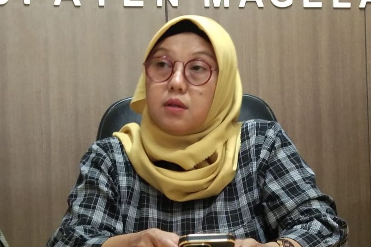 Komisioner Bawaslu Jawa Tengah, Diana Ariyanti saat memberikan keterangan, Kamis (22/2/2024).