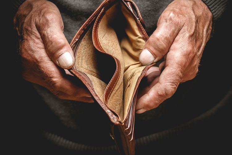 Ilustrasi kemiskinan, angka kemiskinan. 