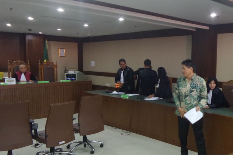 Anggota DPR Musa Zainuddin menjadi terdakwa di Pengadilan Tipikor Jakarta, Rabu (19/7/2017).