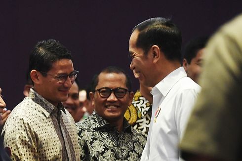 Saat Presiden Jokowi Isyaratkan Sandiaga Jadi Penggantinya