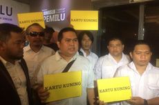 Penuhi Panggilan Bawaslu, Pelapor Bawa Kartu Kuning untuk Prabowo