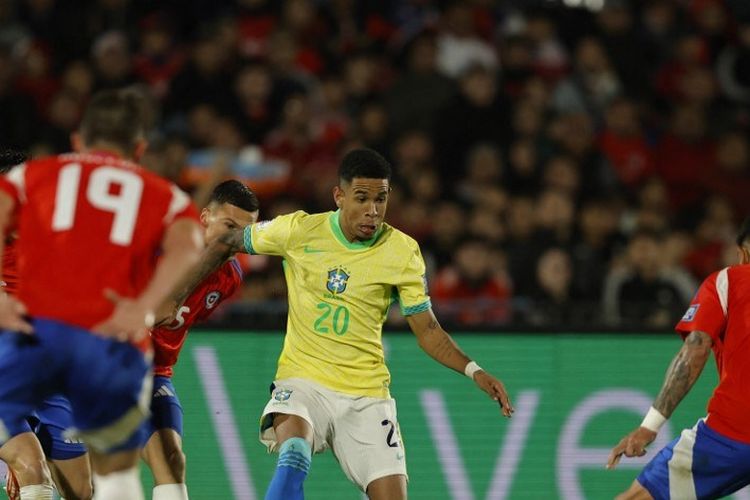 Hasil Chile Vs Brasil 1-2: Selecao Bangkit Usai Kebobolan Gol 69 Detik