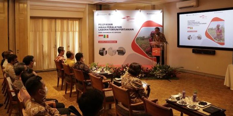 Hibah Rp 3,2 miliar Indonesia ke Senegal untuk perwujudan diplomasi bilateral pada 12 Desember 2022. 