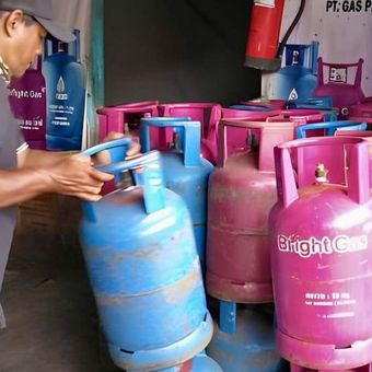 Harga elpiji 5,5 kg dan 12 kg Mei 2025