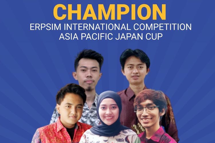 Mahasiswa program pendidikan Akuntansi berhasil menjadi juara Enterprise Resource Planning Simulation (ERPsim) Competition Asia Pasific Japan Cup 2020.