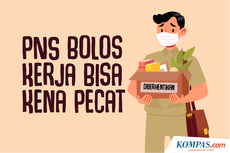 INFOGRAFIK: PNS Bolos Kerja Bisa Kena Pecat