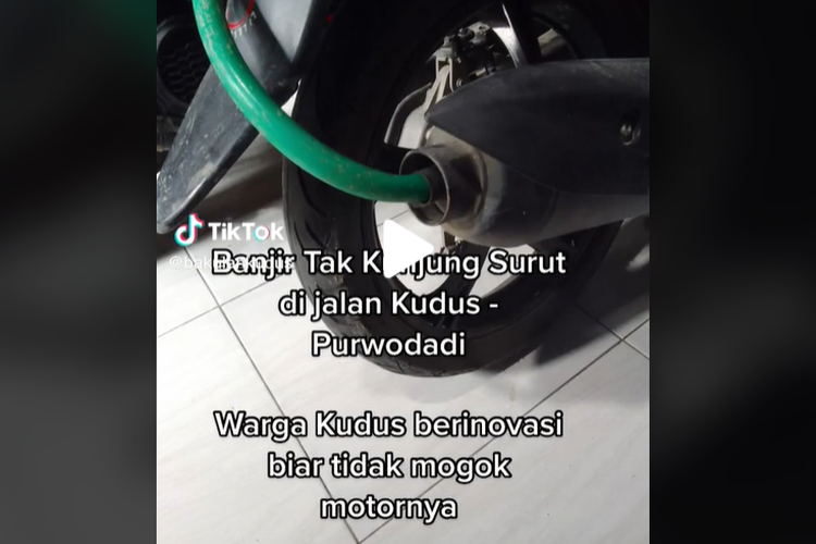 Viral motor diberi selang