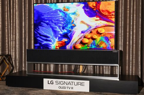 LG Pamer TV Pertama yang Bisa Digulung, Mulai Dijual Tahun Ini