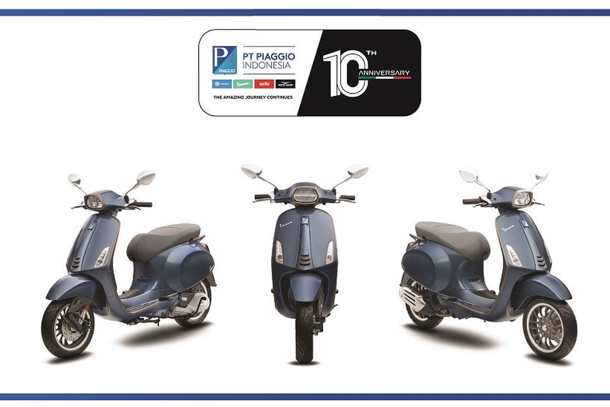 PT Piaggio Indonesia 10th Anniversary Vespa Sprint 150 i-get Limited Edition