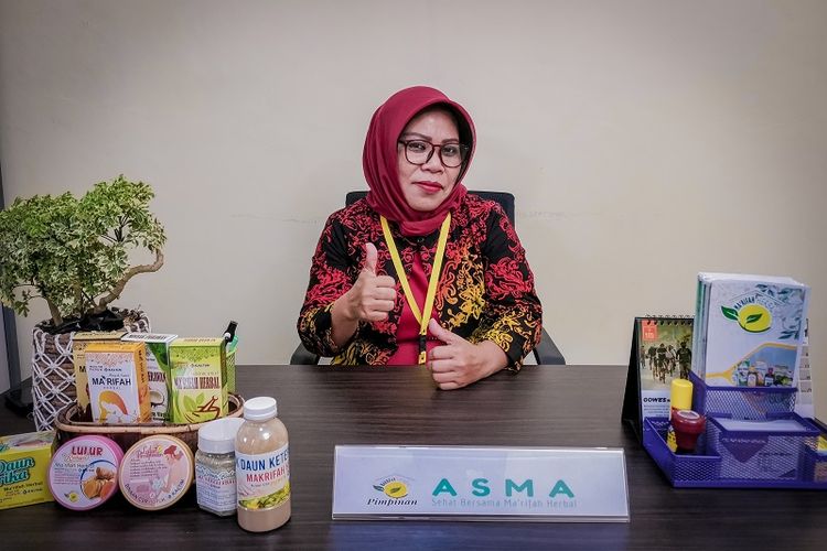 Asma pendiri Makrifah Herbal