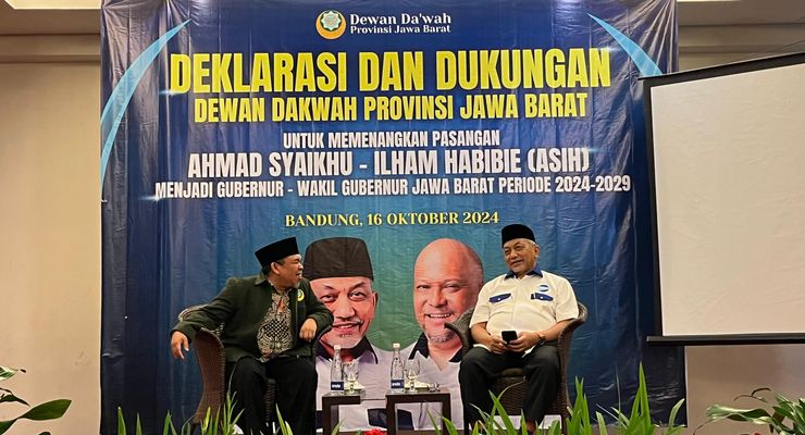 Pasangan ASIH Terima Dukungan dari DDII Jabar, Perkuat Langkah Kemenangan di Pilkada 2024
