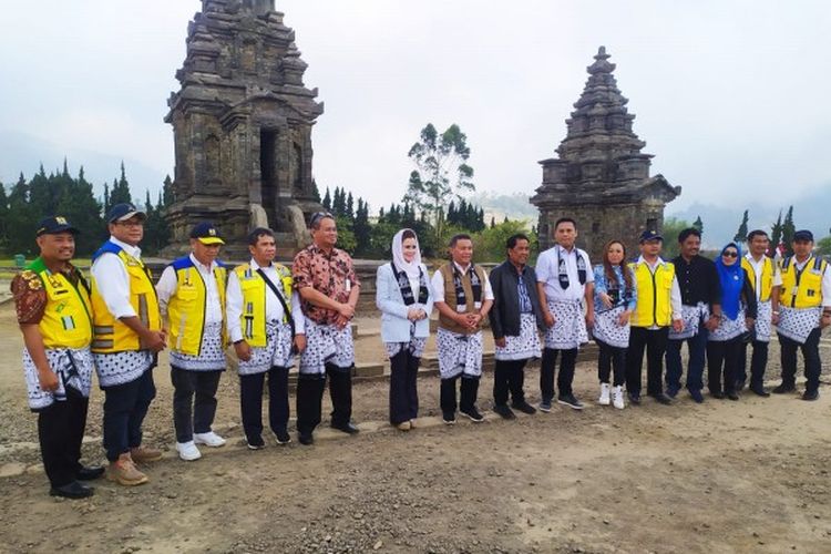 Komisi V DPR RI  saat melakukan Kunjungan Kerja (Kunker) di Kawasan Wisata Dieng, Jumat (15/9/2023).
