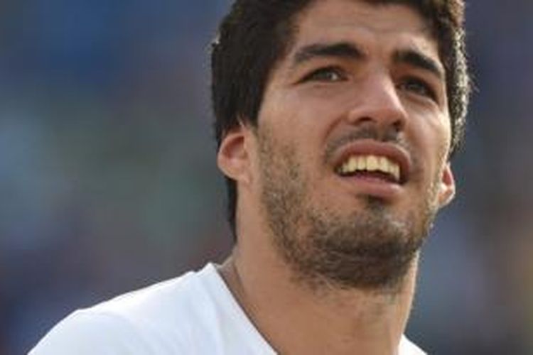 Striker Uruguay, Luis Suarez.