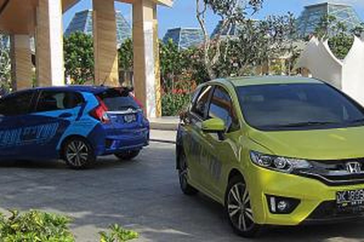 Honda All New Jazz saat diuji di Bali