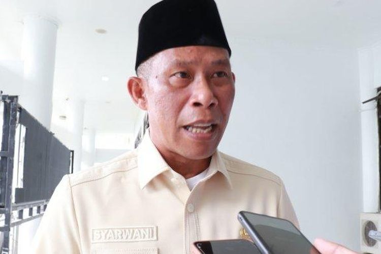 Bupati Bulungan, Syarwani saat ditemui di Tanjung Selor.