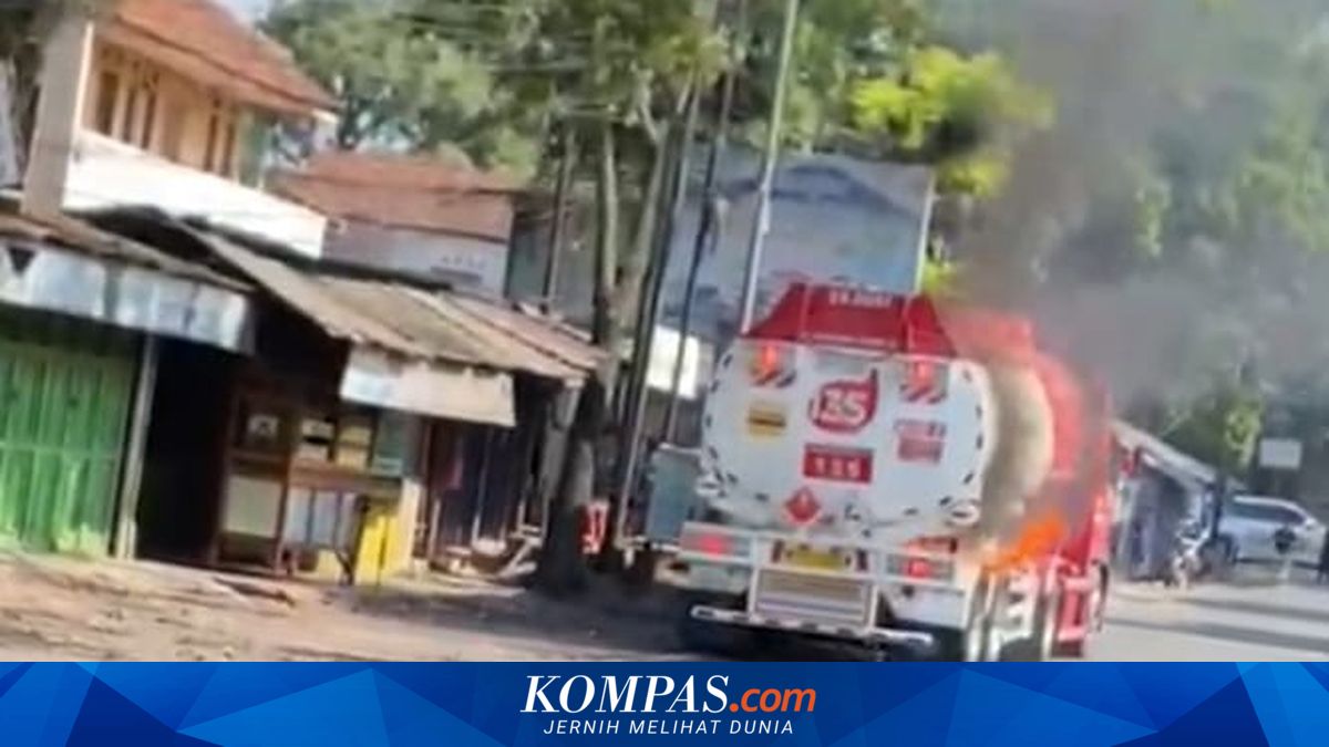 Truk BBM Pertamina Terbakar di Cianjur, Polisi Selidik Penyebabnya