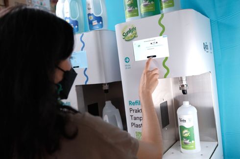 Unilever-QYOS Sediakan Stasiun Isi Ulang Rinso dan Sunlight di Sini