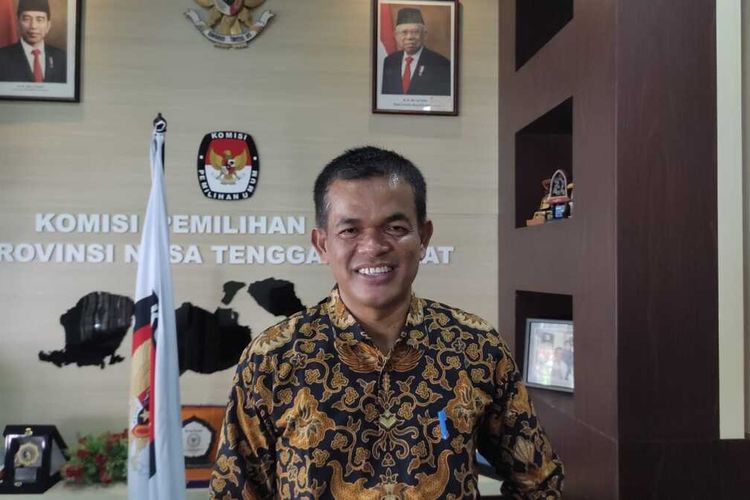 Ketua KPU NTB Suhardi Soud