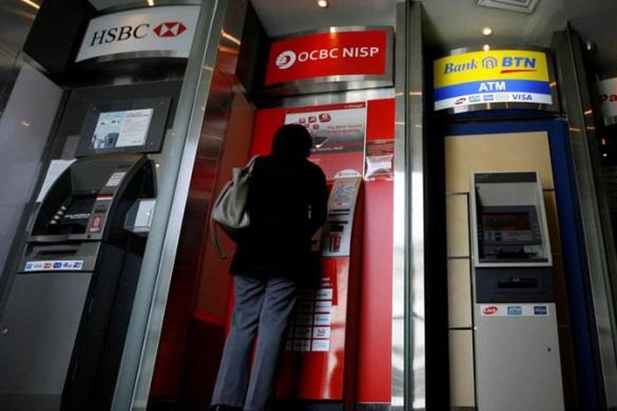 Ilustrasi ATM, ilustrasi transfer antarbank