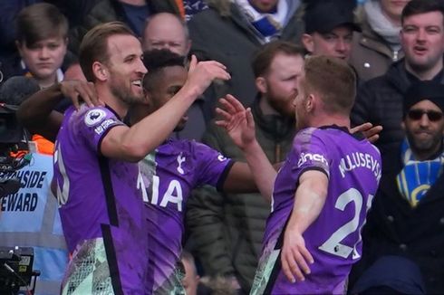 Hasil Liga Inggris: Gol ala Conte, Rekor Kane-Son, Tottenham Gilas Leeds 4-0