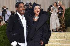 Rihanna dan A$AP Rocky Makin Lengket, Unjuk Kemesraan di Depan Publik