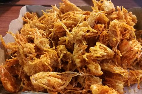 Jangan Buang Kepala Udang, Coba Bikin Kepala Udang Goreng Crunchy 