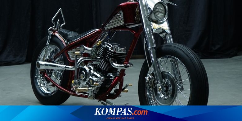 Inspirasi Wayang Pada Yamaha Byson Chopper Bobber