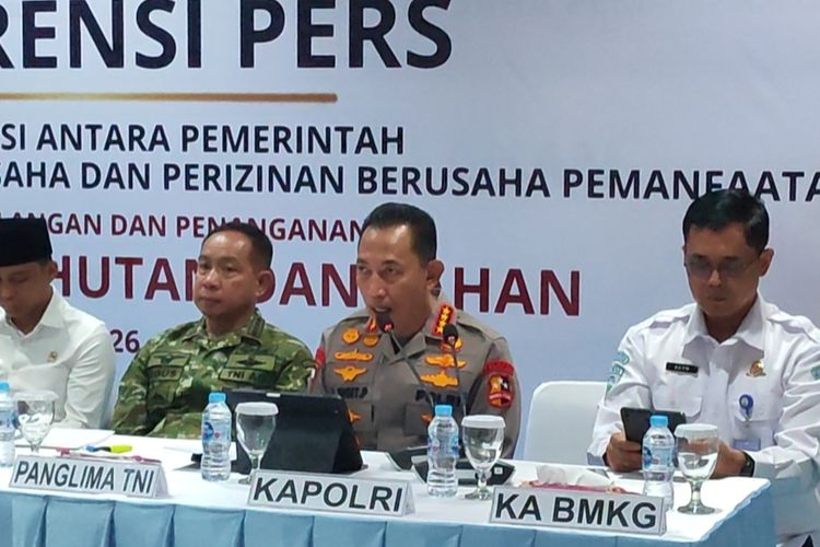 Kapolri: 138 Tersangka Karhutla Ditetapkan dari 200 Laporan 