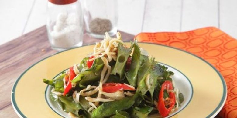 Resep Thai Wing Bean Salad ala Jesselyn MasterChef, Mirip Urap Kecipir - Vimarsana News