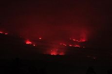 Kebakaran di Gunung Ciremai Semakin Meluas