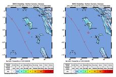 Gempa Magnitudo 6,0 dan 5,2 Guncang Kepulauan Nias, Tak Berpotensi Tsunami