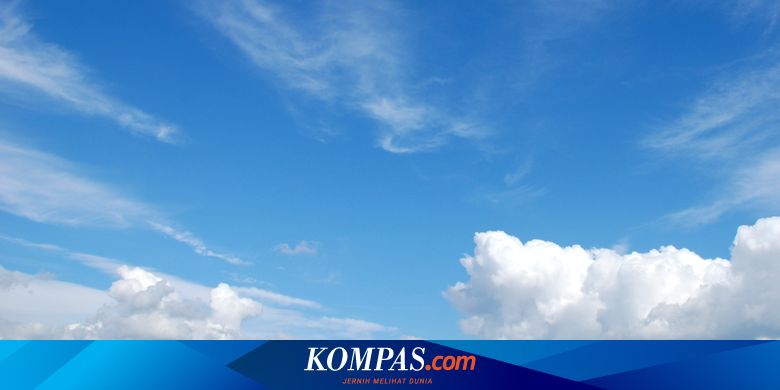 Warna biru langit terjadi karena cahaya matahari mengalami