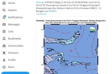 Analisis Gempa Magnitudo 5,3 di Bolaang Mongondow Selatan Hari Ini