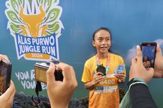 Cerita Anggun Juara 1 Kategori 6 Km Putri Alas Purwo Jungle Run 2024, Jadi Peserta Termuda