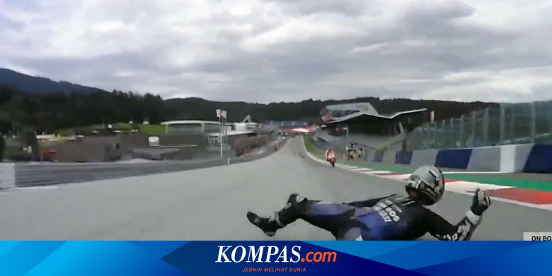 Ini yang Dipikirkan Vinales Saat Jatuhkan Diri dari Motor Berkecepatan Tinggi - Kompas.com - KOMPAS.com