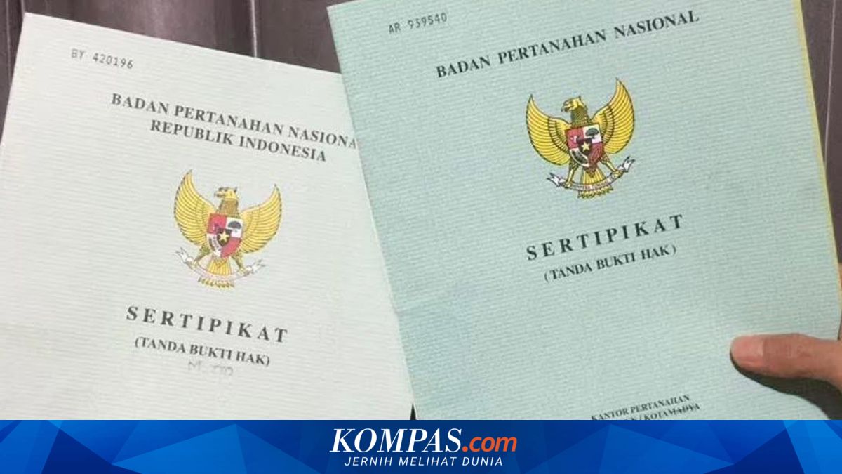 Balik Nama SHM Maksimal 30 Hari Berlaku di 15 Daerah, Ini Daftarnya