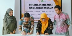 Berdayakan Mahasiswa, Dompet Dhuafa Banten dan FEBI UIN SMH Luncurkan Program Kantin Kontainer
