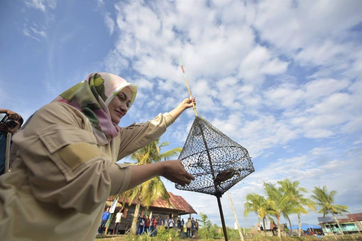 Bupati Luwu Utara Indah Putri Indriani dalam salah satu kesempatan.