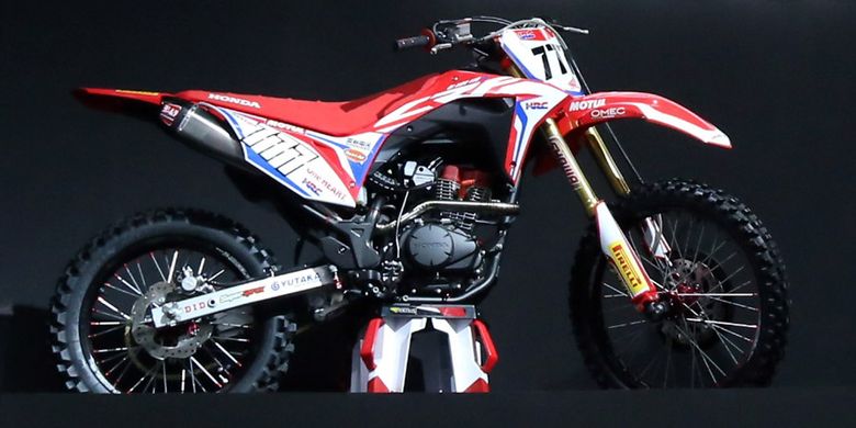 Sosok motor trail yang ditengarai 150 cc sebagai tanda kehadiran CRF150 di Indonesia.