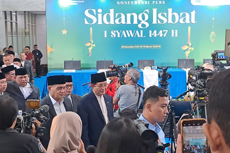 Hasil Sidang Isbat: Pemerintah Tetapkan Idul Fitri 1447 H Jatuh pada Sabtu 21 Maret 2026