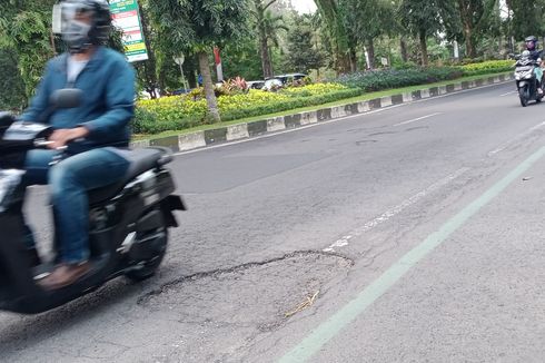 Pemkot Malang Kehabisan Anggaran, Perbaikan Jalan Berlubang Belum Merata