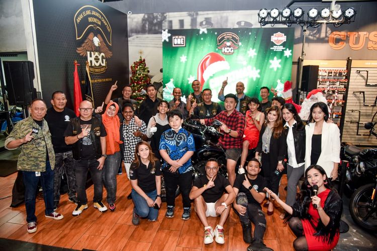 Harley Owners Group (HOG) Anak Elang Jakarta gelar acara akhir tahun dengan charity dan night market