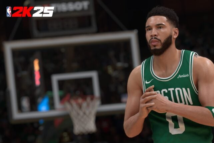 Visual dan animasi NBA 2K25 dibuat lebih realistis.