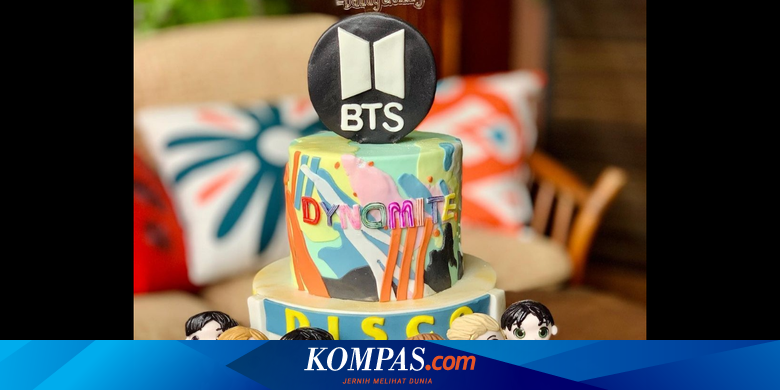 Lucunya Kue Ulang Tahun BTS dari Vino G Bastian untuk Marsha Timothy
