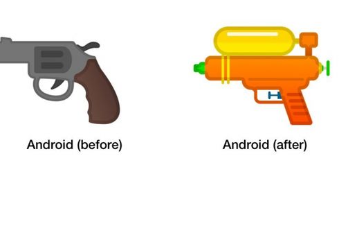 Emoji Pistol di Android Bakal Diganti Pistol Mainan