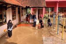 Pesantren di Bandung Barat Tertutup Lumpur Usai Diterjang Banjir Bandang, KBM Terhenti