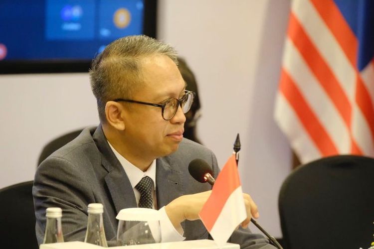 Deputi Bidang Koordinasi Kerja Sama Ekonomi Internasional Kementerian Koordinator Bidang Perekonomian Edi Prio Pambudi. 