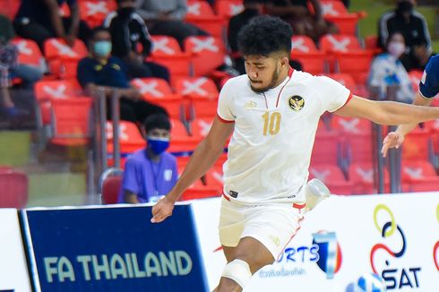 HT Timnas Futsal Indonesia Vs Malaysia: Tampil Dominan, Garuda Unggul 1-0