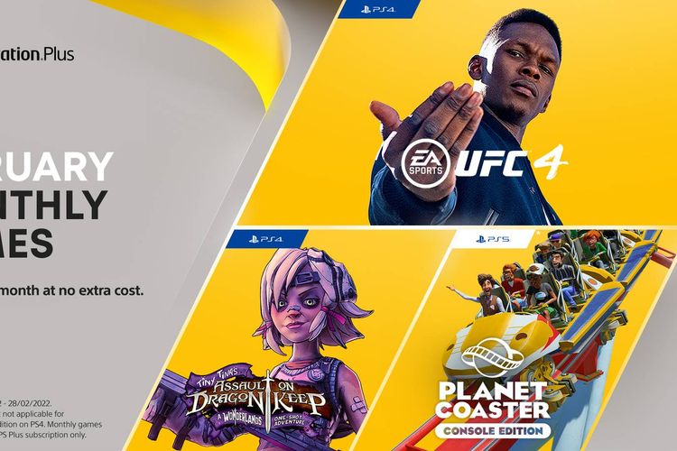 Ilustrasi tiga game gratis yang bisa diklaim oleh pelanggan layanan premium PlayStation Plus.