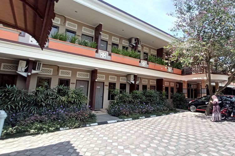 Hotel Patria di Jalan Ir. Soekarno, Kota Blitar, Kamis (19/8/2021)